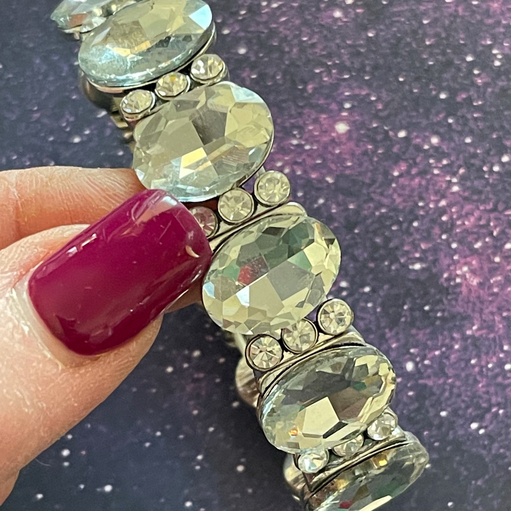 Beautiful Bangle Stretch Bracelet Crystal